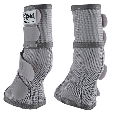 Classic Equine Cashel Fly Durable Soft Nylon Horse Leg Guard Grey