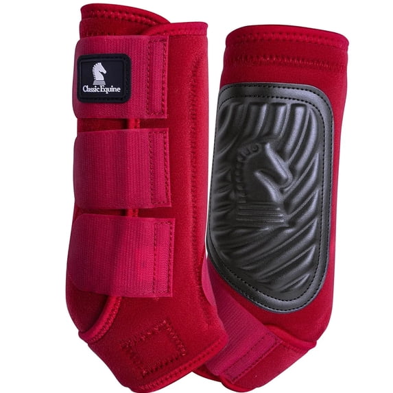 Classic Equine ClassicFit Front Boot Crimson SMALL