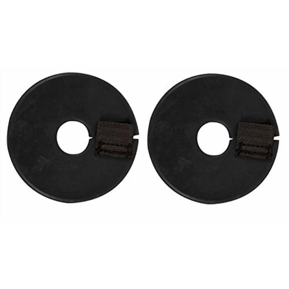 Classic Equine Comfort Non Toxic Rubber Bit Guard Hook Loop Closure Black