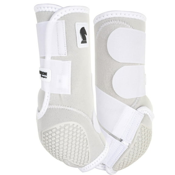 Classic Equine Flexion by Legacy Support Boot, Front, Small, White