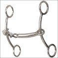 thumbnail image 1 of Classic Equine Goosetree Simplicity Bit Snaffle W/Chain Middle Mouthpiece, 1 of 2