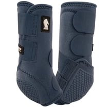 CLASSIC EQUINE Flexion by Legacy2 Hind Support Boots, Color: Dark Denim, Size: L (FCLS202DDL)