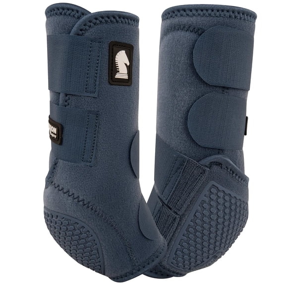CLASSIC EQUINE Flexion by Legacy2 Hind Support Boots, Color: Dark Denim, Size: L (FCLS202DDL)