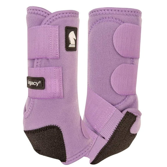 Classic Equine  Lavender Legacy2 Hind Splint Boots Lavender SMALL