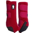 thumbnail image 1 of Classic Equine Classic Legacy2 Front Boot 2pk Crimson M, 1 of 2