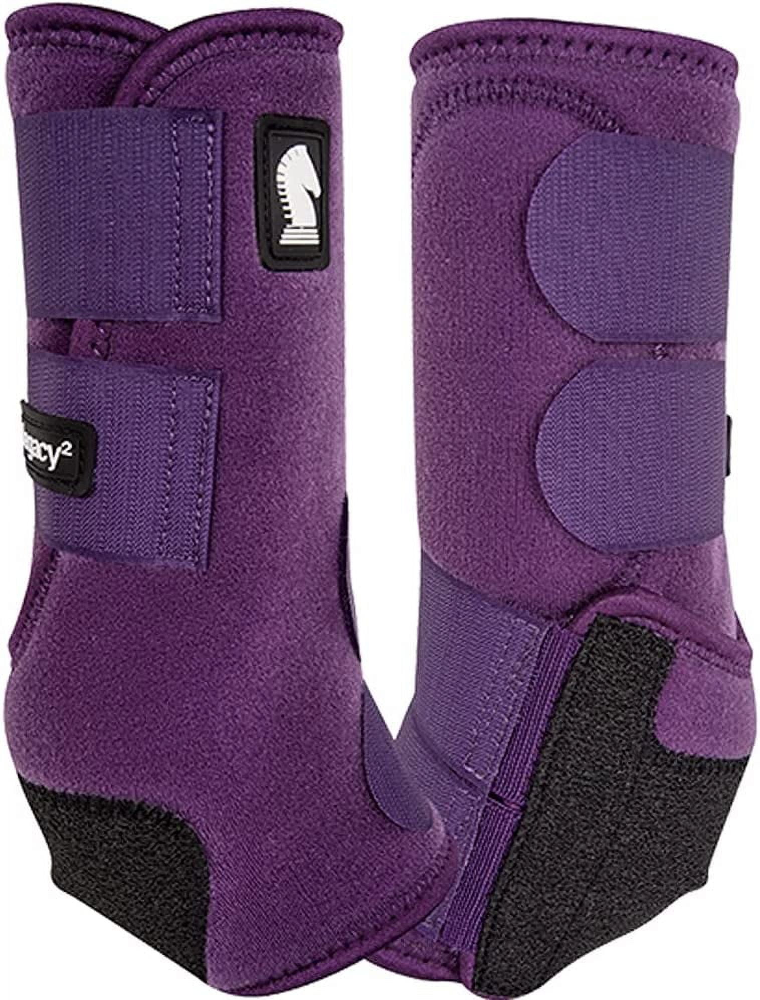Legacy2 Dragonfly Green Front Horse Boots