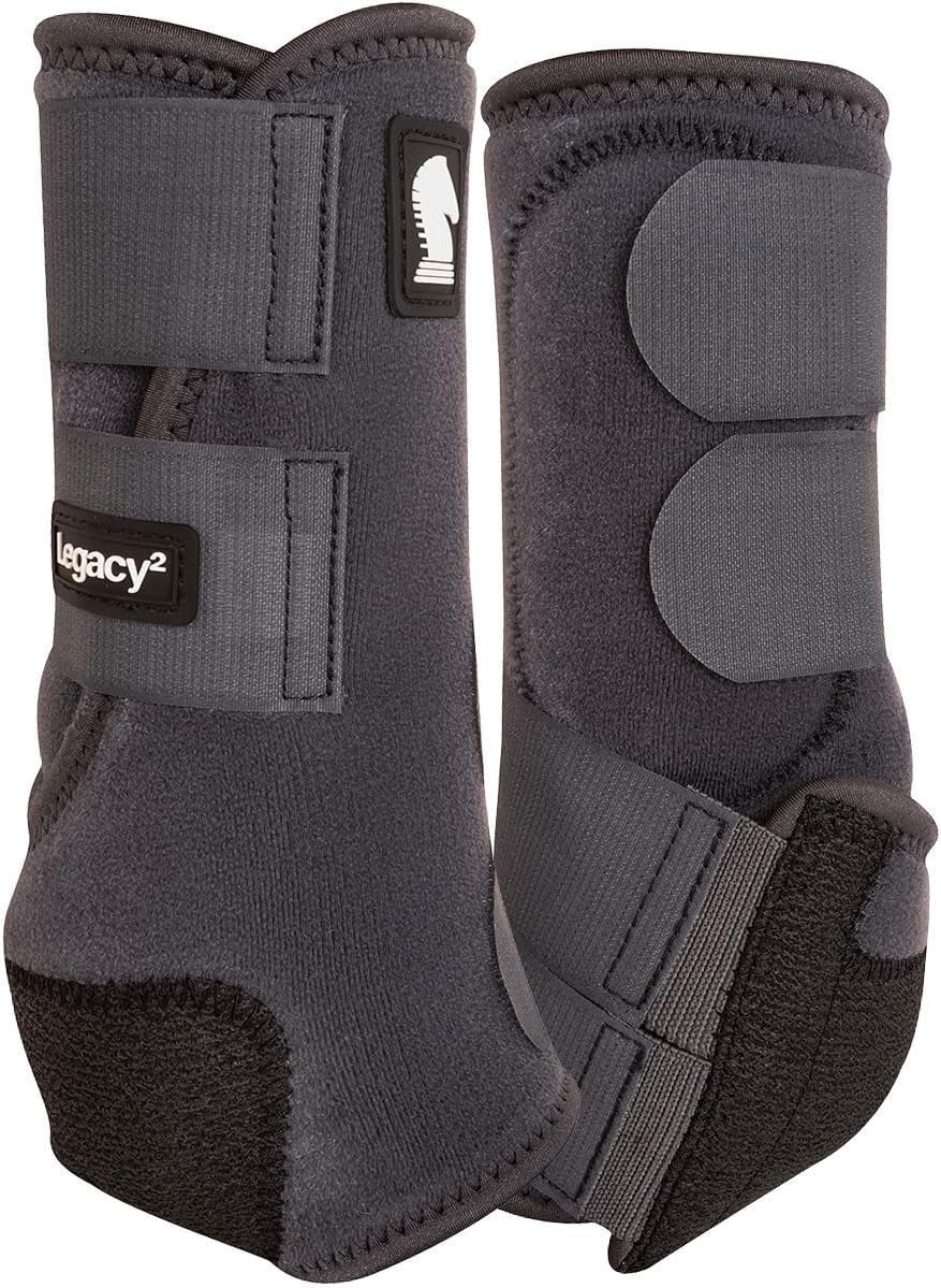 Classic Equine Legacy2 Front Protective Boots- White