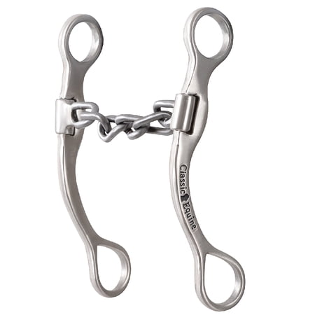 Classic Equine 7 1/2 in Cheek Series Chain Bit