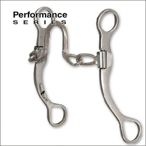 Classic Equine 7 1/2 in Cheek Series Ported Chain
