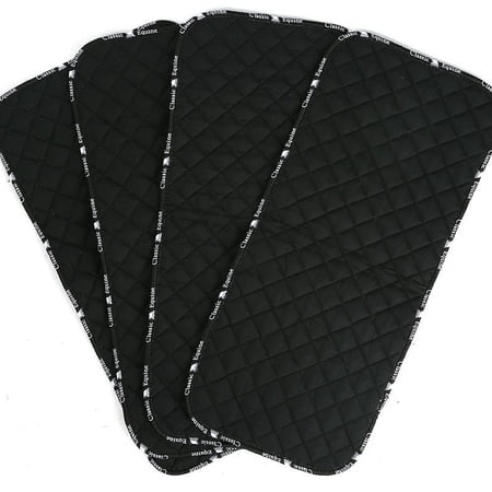 Classic Equine Quilted Standing Wrap Black OS