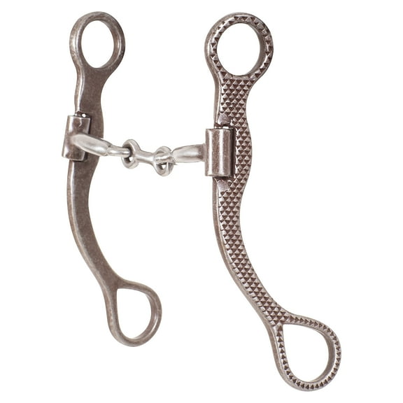 Classic Equine Rasp Straight 7in Shank Bit with Smooth