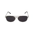 thumbnail image 1 of Classic European Rectangular Sunglasses, Silver Black, 1 of 3