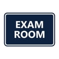 thumbnail image 1 of Classic Exam Room Sign (Navy Blue / White) - Large, 1 of 1