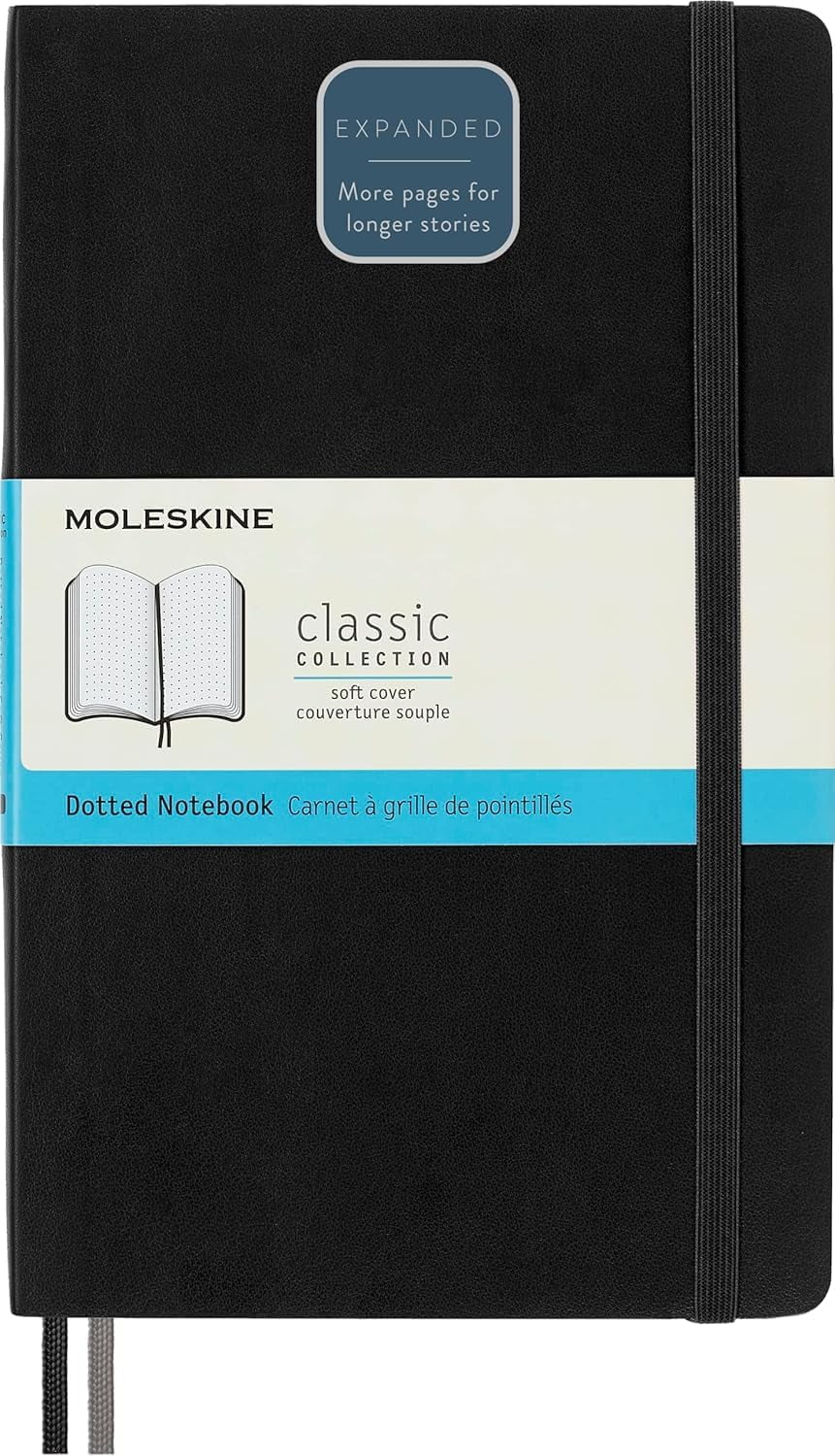 Classic Expanded Notebook, Soft Cover, Large (5