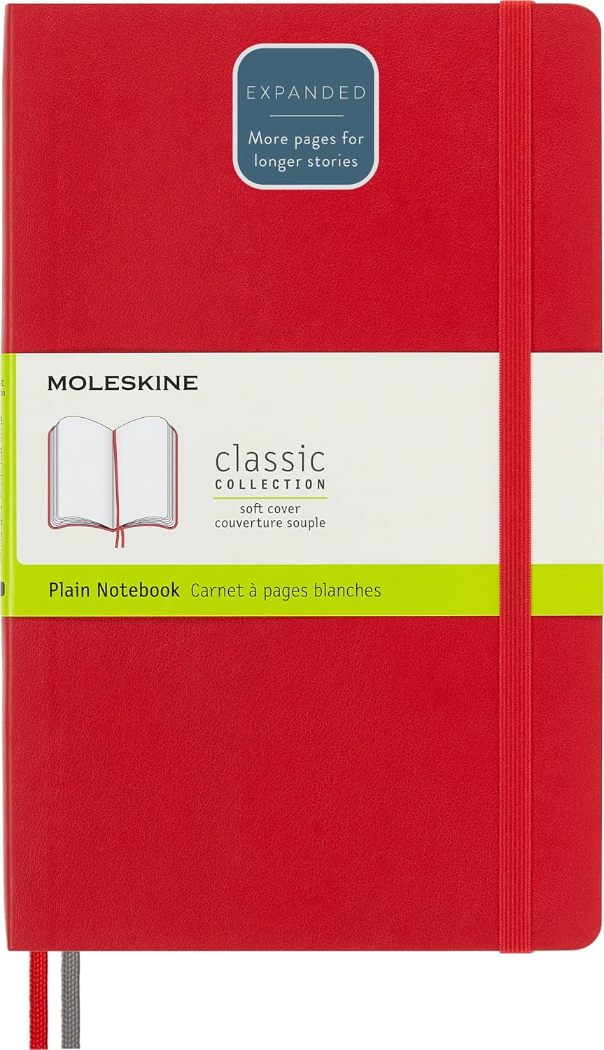 Classic Expanded Notebook, Soft Cover, Large (5
