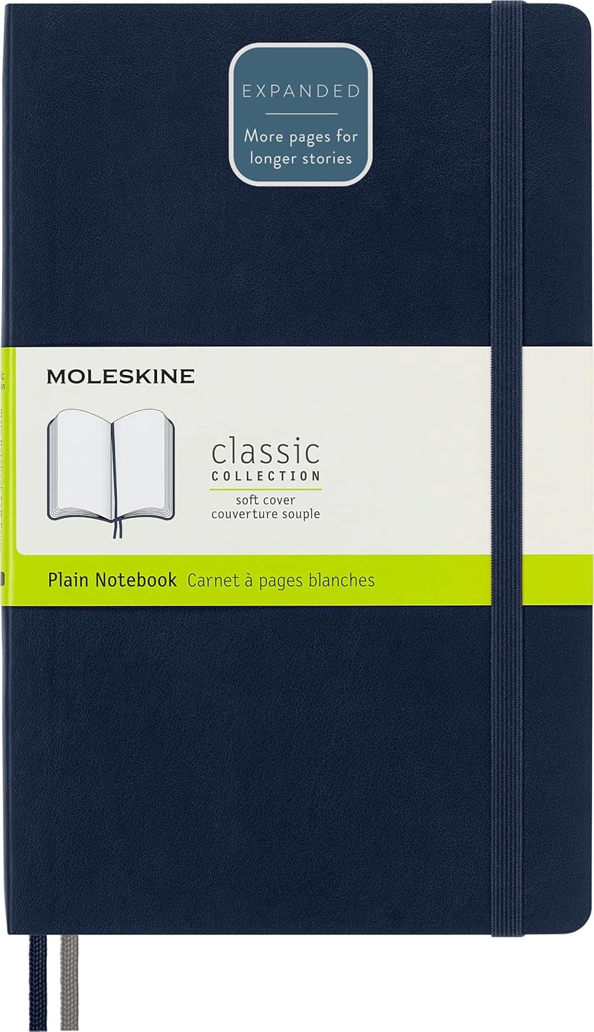 Notebook Classsic Classic Expanded Notebook, Soft Cover, Large (5
