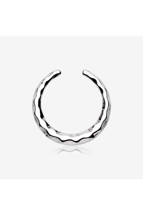 Classic Faceted Steel Septum Retainer