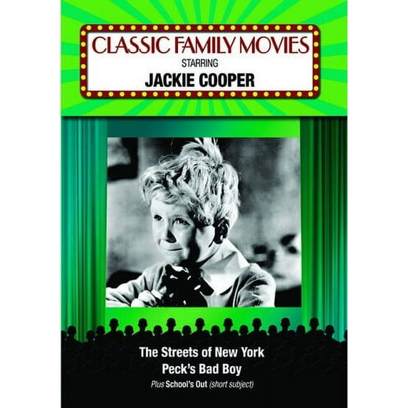 Classic Family Movies: Jackie Cooper Collection (DVD), Vision Video, Drama