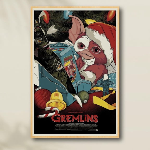 Classic Fantasy Comedy Green Monsters Wall Decor V1, Unframed Poster