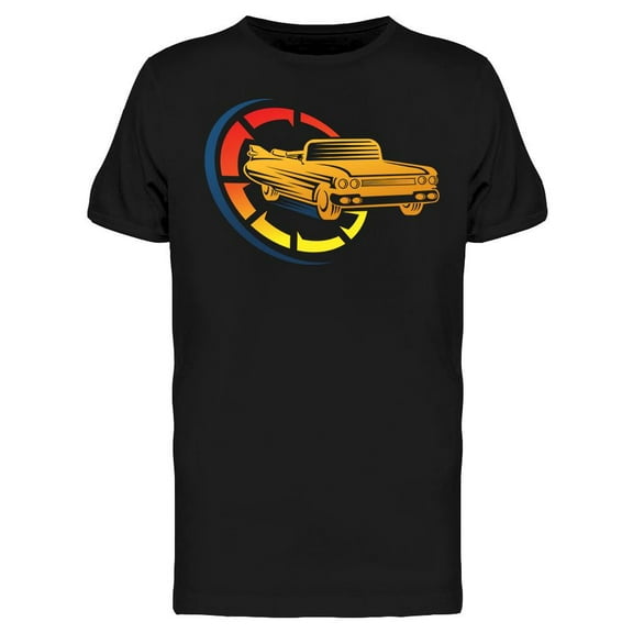Classic Fast Car T-Shirt Men -Image by Shutterstock, Male 3X-Large