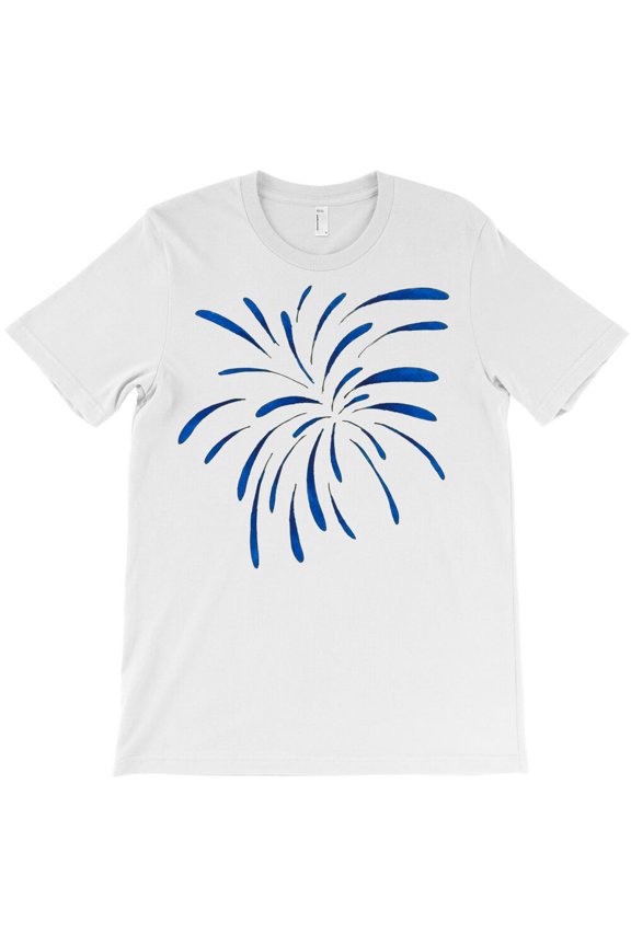 Classic Firework Vector Themed Holiday Graphic Design Style Themed Fun - Unique Gift Tee G37428 Unisex T-Shirt, Up to Size 5XL