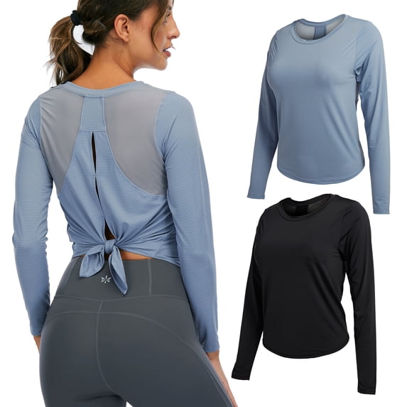 Classic-Fit Long-Sleeve Crewneck T-Shirt Relaxed fit comfort wear for Daily life (Available in Plus Size)