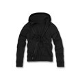 thumbnail image 1 of Classic Fitted Basic Zip Up Hoodied Sweater - Black - 2X-Large, 1 of 1