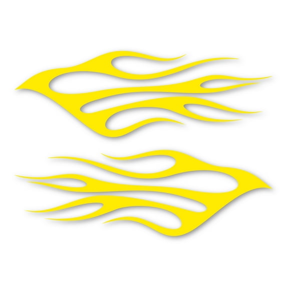 Classic Flames Dorado Design Magnet