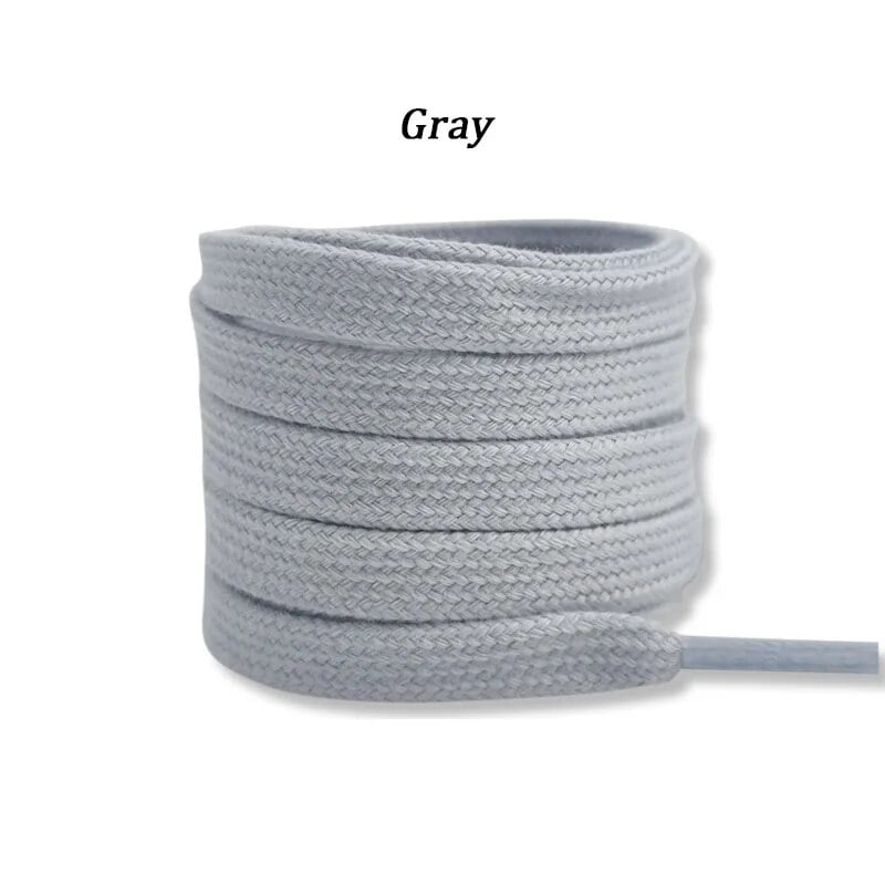 Classic Flat Cotton Shoelaces for Sneakers Shoelace Hightop Canvas