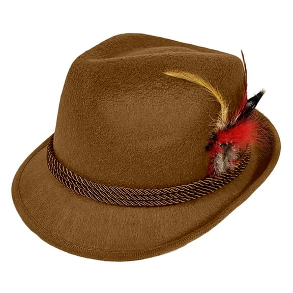 Classic Flat Top Fedora Hat, British-Style Straight-Brimmed Jazz & Street Dance Hat for Unisex, Black, One Size