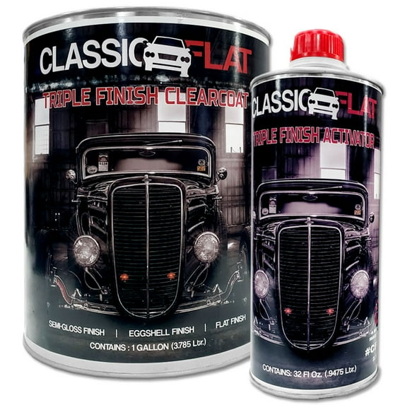 Classic Flat Triple Finish Clearcoat