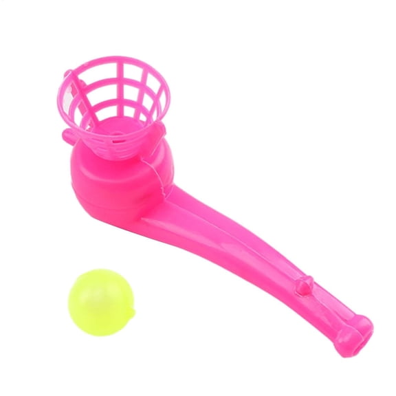 Classic Floating Ball Blow Pipe Toy Assorted Color Nostalgic Breathing Training Party Favor