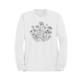 thumbnail image 1 of Classic Floral Graphic Women's Sweatshirt, 1 of 3