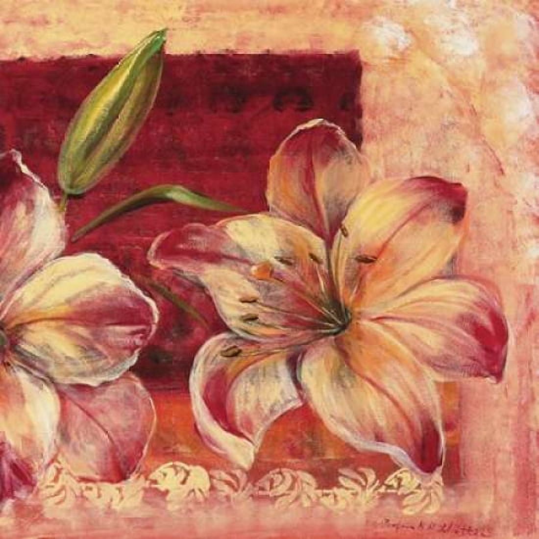 Classic Flower lV Canvas Art - Katharina Schottler (24 x 24)