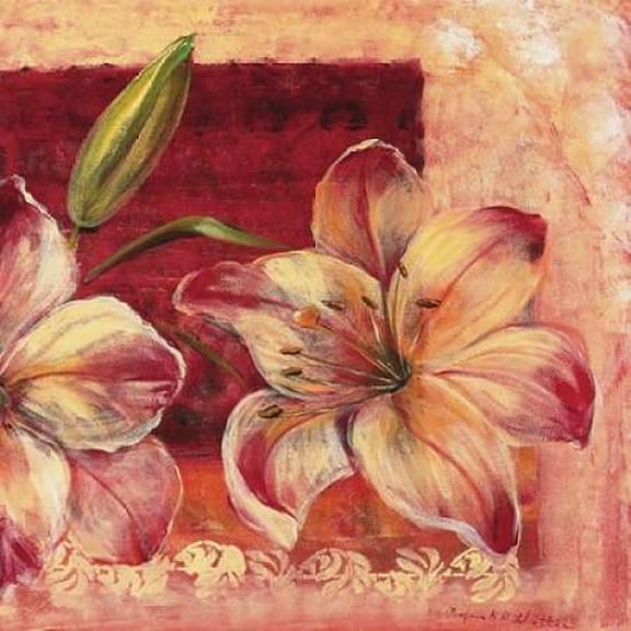Classic Flower lV Canvas Art - Katharina Schottler (24 x 24)