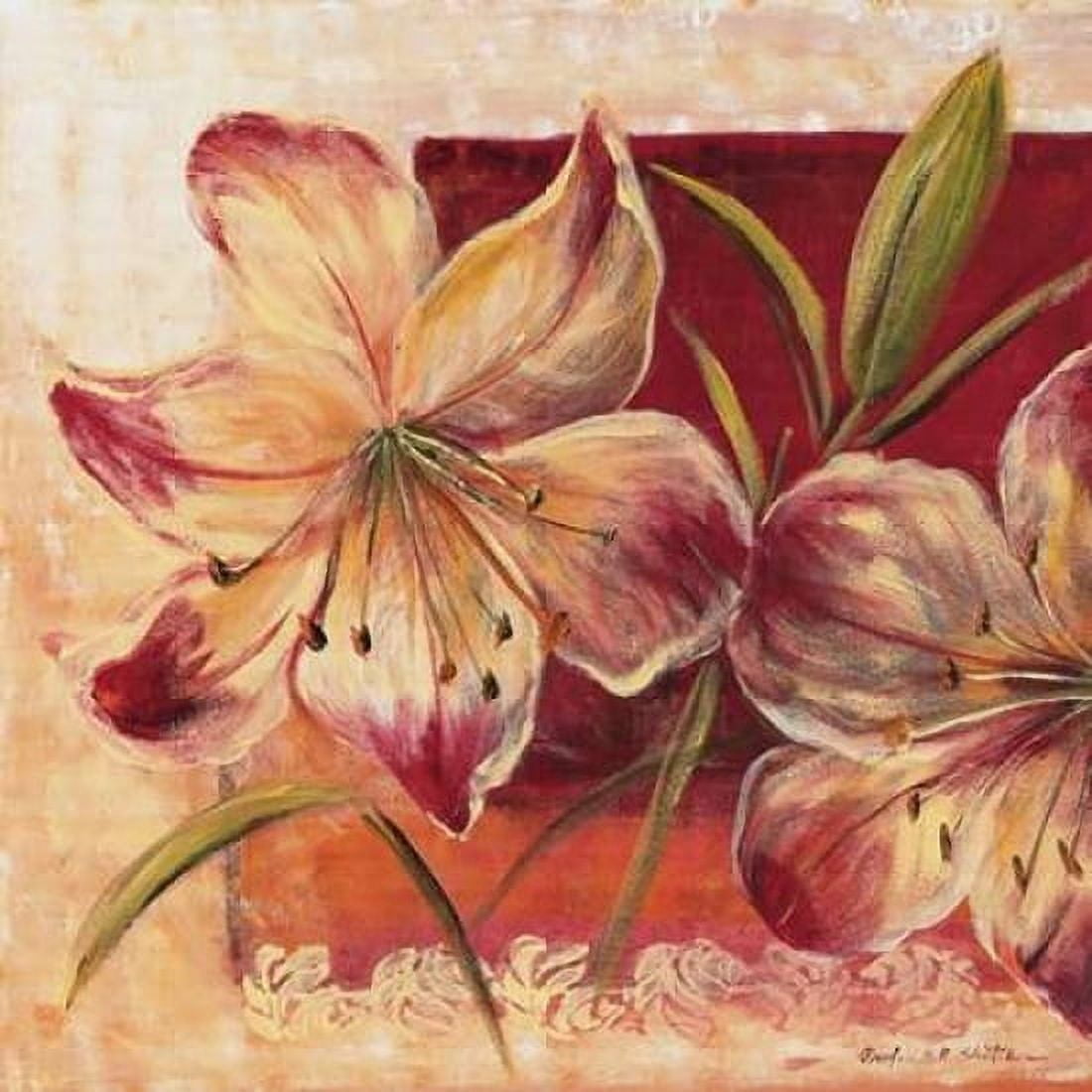 Classic Flower lll Canvas Art - Katharina Schottler (24 x 24)
