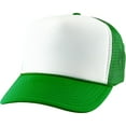 thumbnail image 1 of Classic Foam Front Mesh Back Trucker Hat Baseball Cap Plastic Adjustable Snapback, 1 of 6