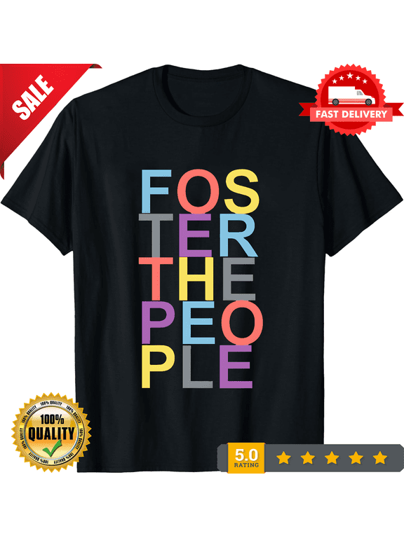 Classic Foster the people T-Shirt Short Sleeve All Sizes S to 5 XL, ULTRA LIMITED-TH84352