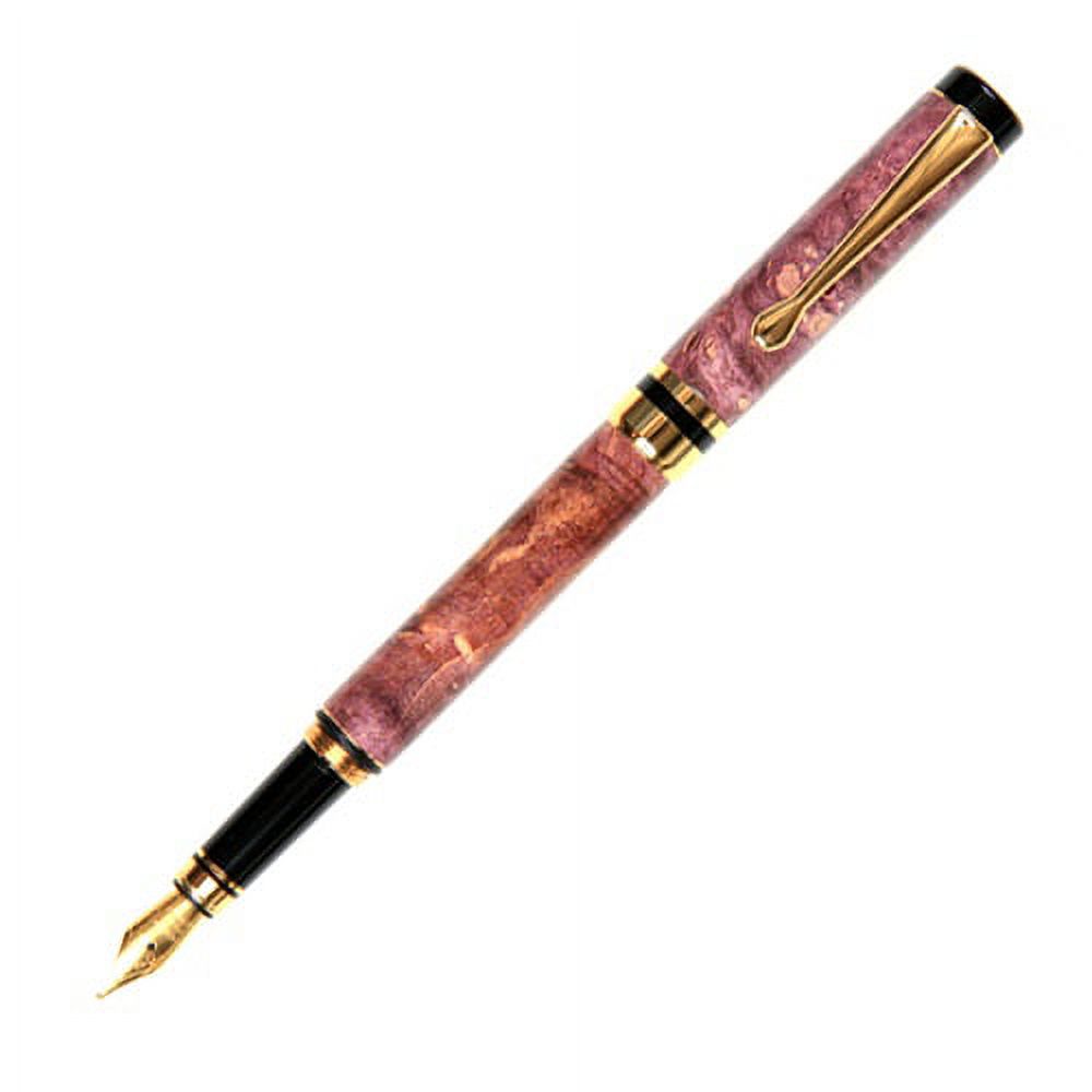 Classic Fountain Pen - Purple Maple Burl
