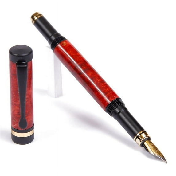 Classic Fountain Pen - Red Box Elder