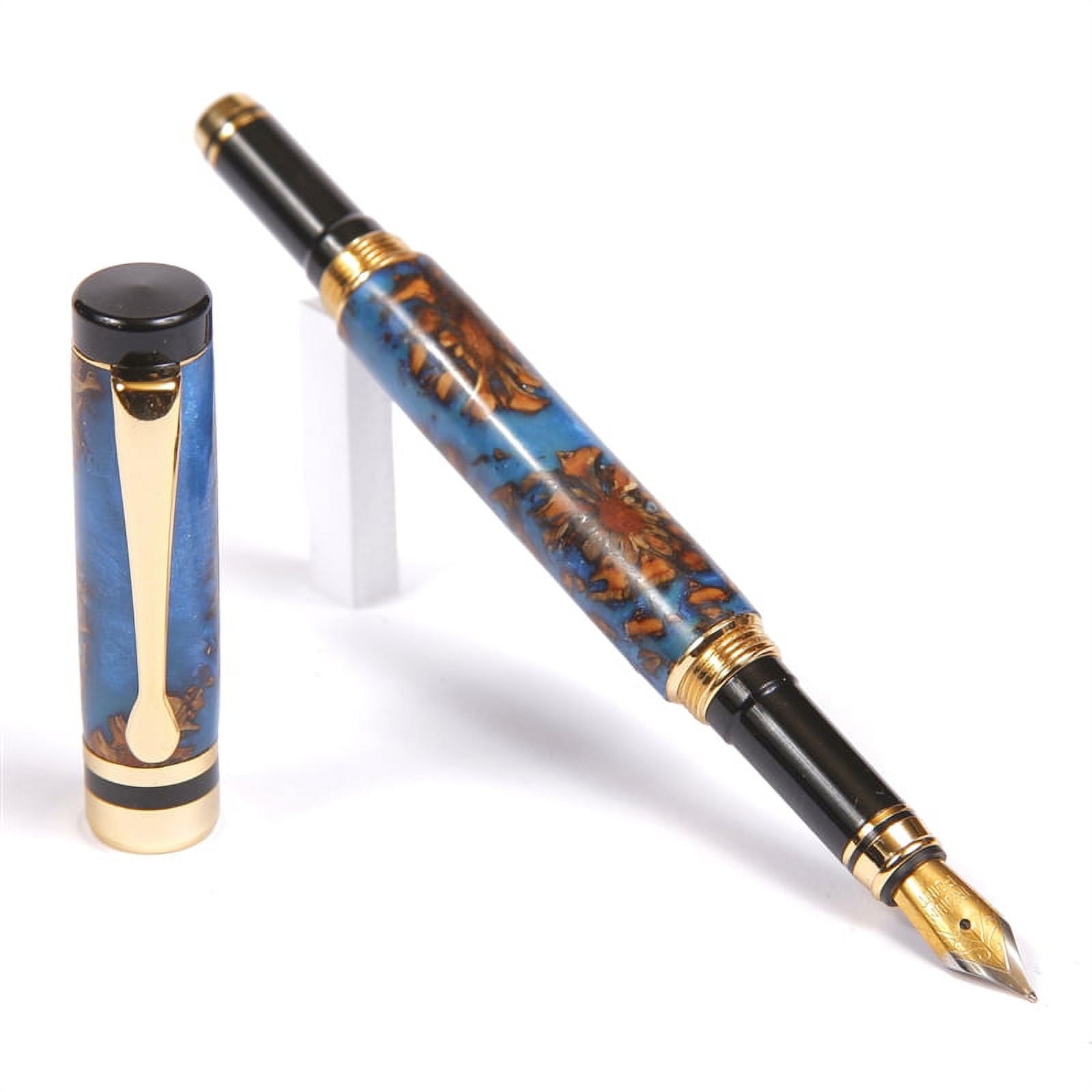 Classic Fountain Pen - Turquoise Pine Cone