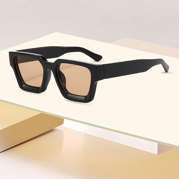 Classic Frame Sunglasses UV400 Protection Fashion Shades Lightweight Outdoor Eyewear for Daily Wear 6.7 inches