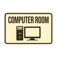 Classic Framed Computer Room Sign (Black /Gold) - Small - Walmart.com