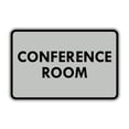 thumbnail image 1 of Classic Framed Conference Room Sign (Lt Gray) - Medium, 1 of 1