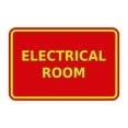 thumbnail image 1 of Classic Framed Electrical Room (Red/Yellow) - Medium, 1 of 1