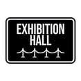 thumbnail image 1 of Classic Framed Exhibition Hall Sign (Blue) - Medium, 1 of 5