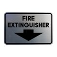 thumbnail image 1 of Classic Framed Fire Extinguisher (Brushed Silver) - Small, 1 of 1