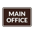 thumbnail image 1 of Classic Framed Main Office Sign (Dark Brown) - Small, 1 of 1