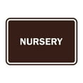 thumbnail image 1 of Classic Framed Nursery Sign (Dark Brown) - Medium, 1 of 1