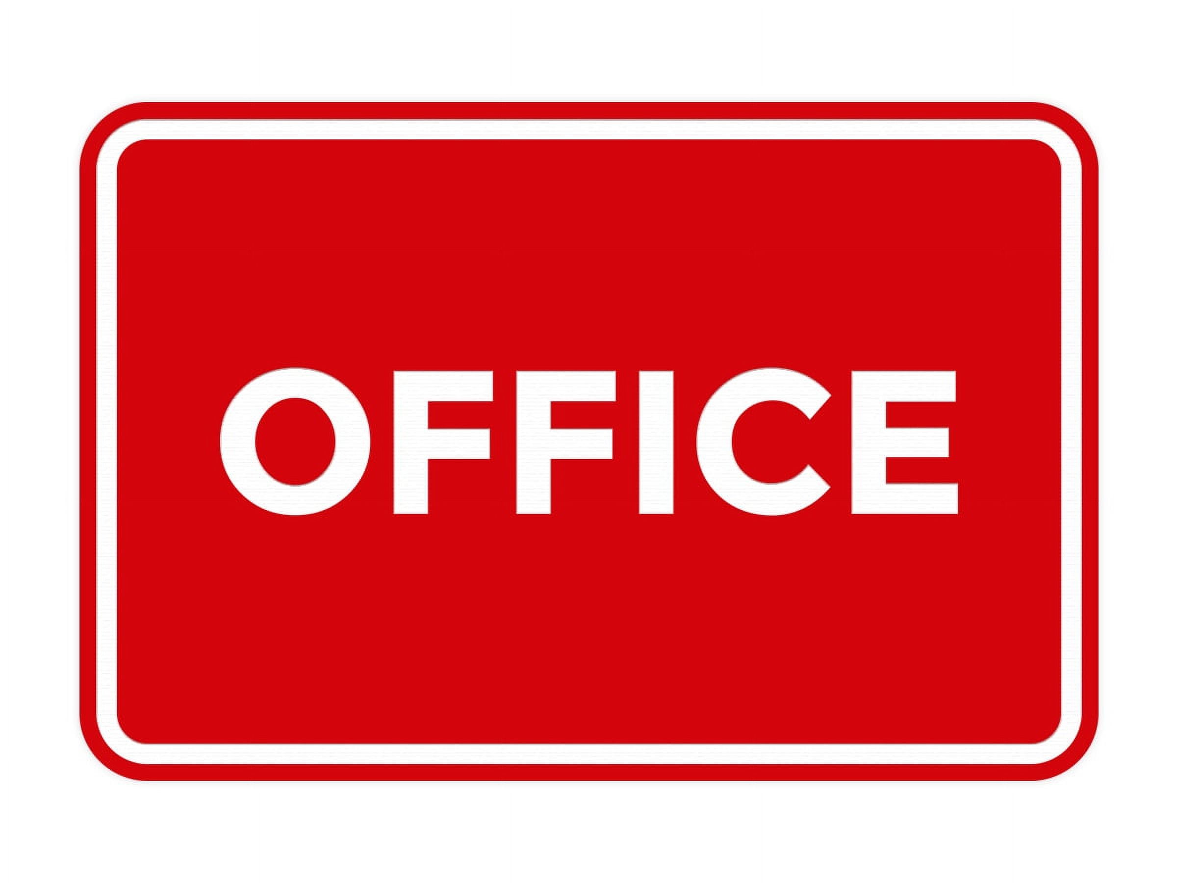 Office sign discount